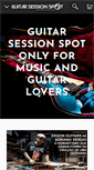 Mobile Screenshot of guitarsessionspot.com